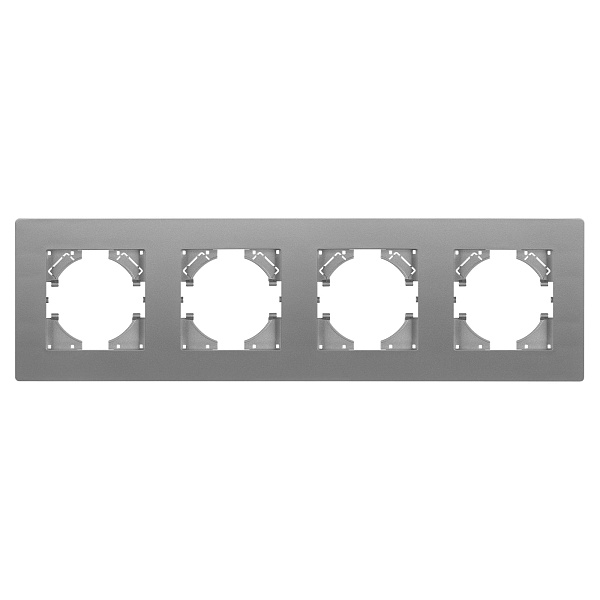 Рамка пластиковая FRM-PERIO-PL-4-GR (Arlight, -) Lednikoff