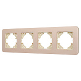 Рамка алюминиевая FRM-AKIRY-SFAL-4-GD (Arlight, -)