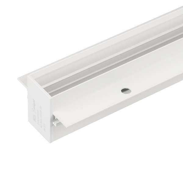 Трек встраиваемый MAG-TRACK-2538-FDW-3000 (WH, 5LN) (Arlight, IP20 Металл, 5 лет)