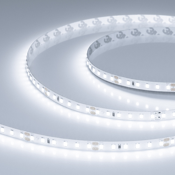 Светодиодная лента UL-A120-8mm 24V White6000 (2 W/m, IP20, 5m) (Arlight, Открытый) Lednikoff