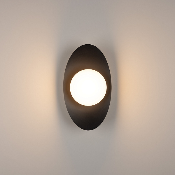 Светильник SP-PERLEN-WALL-L350-6W Warm3200-MIX (BK, 150 deg, 230V, TOUCH-DIM) (Arlight, IP20 Металл, 5 лет)