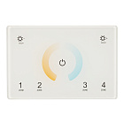 Панель Sens SMART-P81-MIX White (230V, 4 зоны, 2.4G) (Arlight, IP20 Пластик, 5 лет) Lednikoff