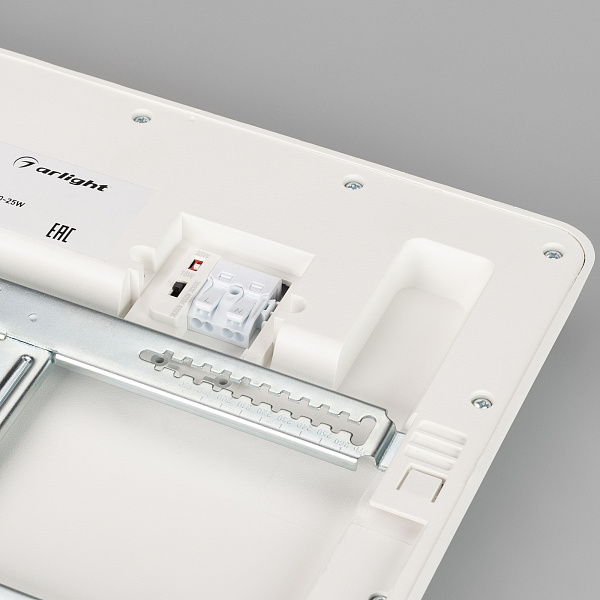 Светильник CL-FIOKK-S300x300-25W Day4000-MIX (WH, 120 deg, 230V) (Arlight, IP44 Пластик, 3 года) Lednikoff