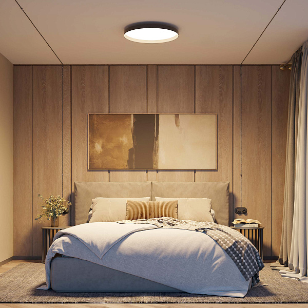 Светильник SP-ESTELY-R350-30W Warm3300-MIX (BK, 80 deg, 230V, TRIAC) (Arlight, IP20 Металл, 5 лет) Lednikoff