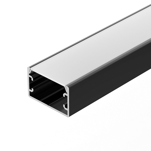 Профиль PLS-LOCK-H16-SMT-2000 ANOD BLACK (Arlight, Алюминий) Lednikoff