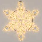 Фигура светодиодная ARD-SNOWFLAKE-M9-900x900-360LED Warm (230V, 22W) (Ardecoled, IP65) Lednikoff