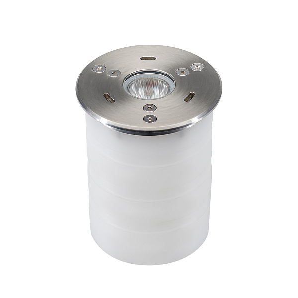 Светильник KT-AQUA-R85-7W Warm3000 (SL, 25 deg, 12V) (Arlight, IP68 Металл, 3 года) Lednikoff