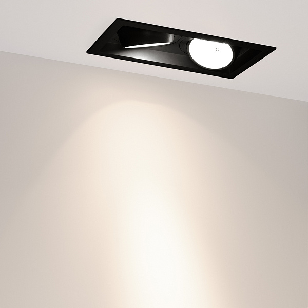 Светильник MS-VORTEX-BUILT-S250x140-2x30W Day4000 (BK-BK, 17 deg, 230V) (Arlight, IP20 Металл, 5 лет) Lednikoff