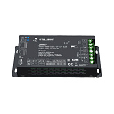 INTELLIGENT ARLIGHT Диммер SMART-PWM-104-73-SH-SUF Black (12-48V, 4x6A, RJ-45, 2.4G) (IARL, IP20 Металл, 5 лет)
