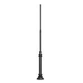 Опора фланцевая OXOR-OT3-DE-D160-L3000 (BK) (Arlight, Сталь)