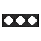 Рамка пластиковая FRM-TENDO-PL-3-GR (Arlight, Графитовый) Lednikoff