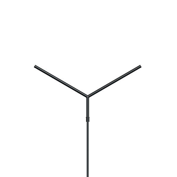 Кронштейн OXOR-SY2-3000x108-L1300 BLACK (Arlight, Сталь) Lednikoff