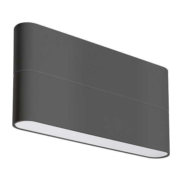Светильник SP-WALL-FLAT-S170x90-2x6W Day4000 (GR, 120 deg, 230V) (Arlight, IP54 Металл, 3 года) Lednikoff