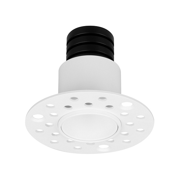 Светильник MS-INVISIO-TRIMLESS-R35-5W Warm3000 (WH-WH, 36 deg, 230V) (Arlight, IP54 Металл, 5 лет) Lednikoff