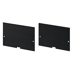 Заглушка POWER-W100H70 BLACK глухая (Arlight, Алюминий)