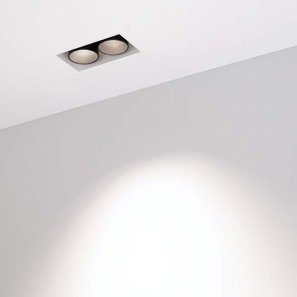 Светильник MS-ORIENT-BUILT-TRIMLESS-TC-S38x67-5W Day4000 (WH-BK, 30 deg, 230V) (Arlight, IP20 Металл, 5 лет) Lednikoff