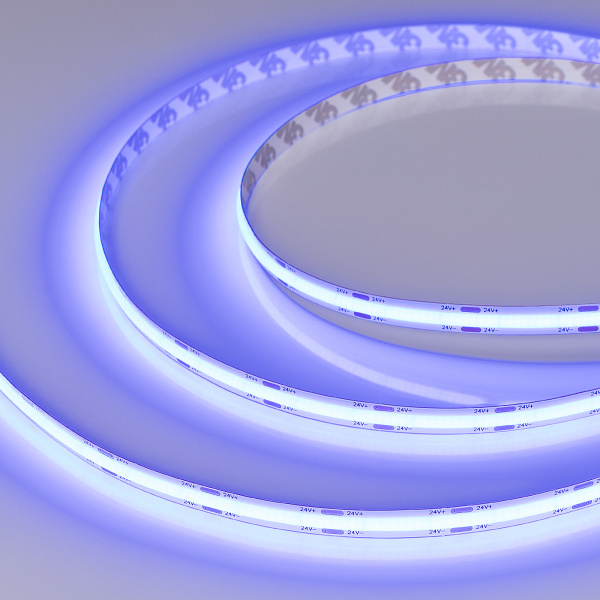 Светодиодная лента COB-X544-8mm 24V Blue (11.5 W/m, IP20, CSP, 5m) (Arlight, -) Lednikoff