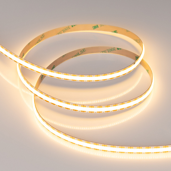 Светодиодная лента COB-X528-8mm 12V Warm2700 (11 W/m, IP20, CSP, 5m) (Arlight, -) Lednikoff
