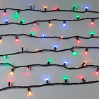 Светодиодная гирлянда ARD-STRING-CLASSIC-10000-BLACK-100LED-LIVE RGB (230V, 7W) (Ardecoled, IP65) Lednikoff