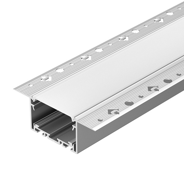 Профиль SL-LINIA55-FANTOM-2500 SEAMLESS ANOD (Arlight, Алюминий) Lednikoff