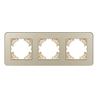 Рамка стеклянная FRM-OMALI-SFGS-3-GD (Arlight, -) Lednikoff