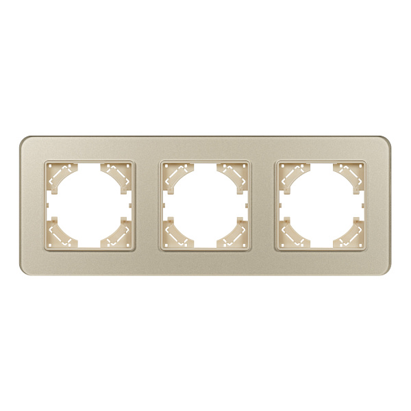 Рамка стеклянная FRM-OMALI-SFGS-3-GD (Arlight, -) Lednikoff