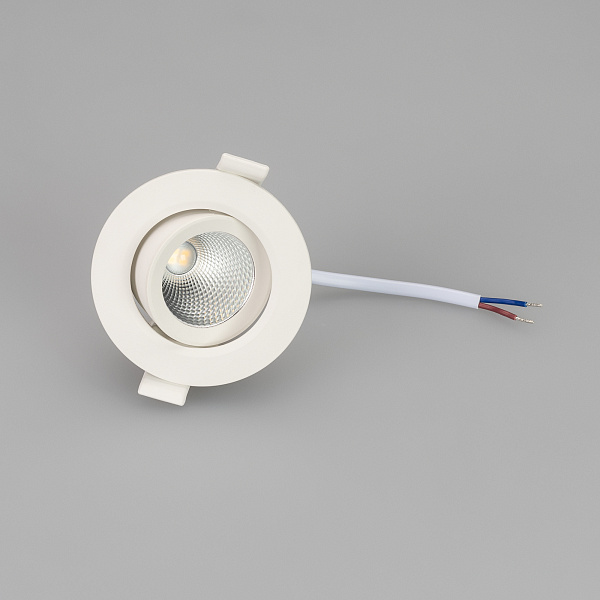 Светильник LTD-POLAR-TURN-R80-5W Warm3000 (WH, 36 deg, 230V) (Arlight, IP20 Пластик, 3 года) Lednikoff