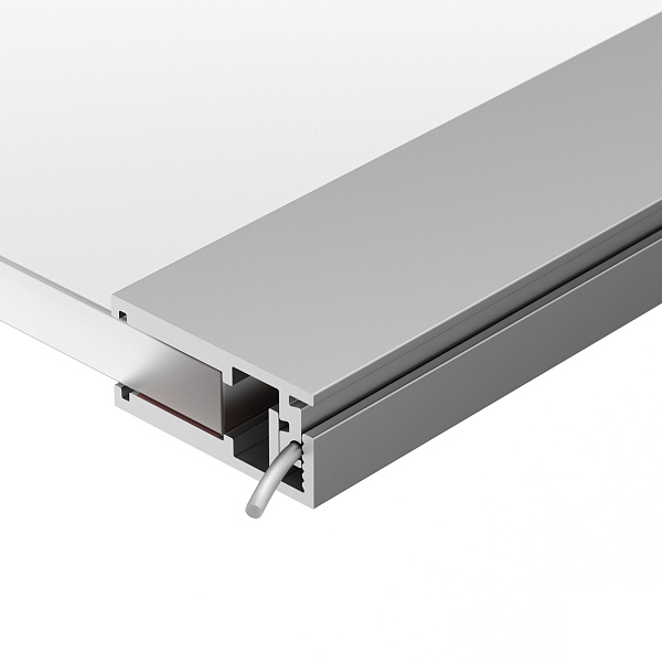 Профиль KLUS-GLASS-56-2000 ANOD (Arlight, Алюминий) Lednikoff