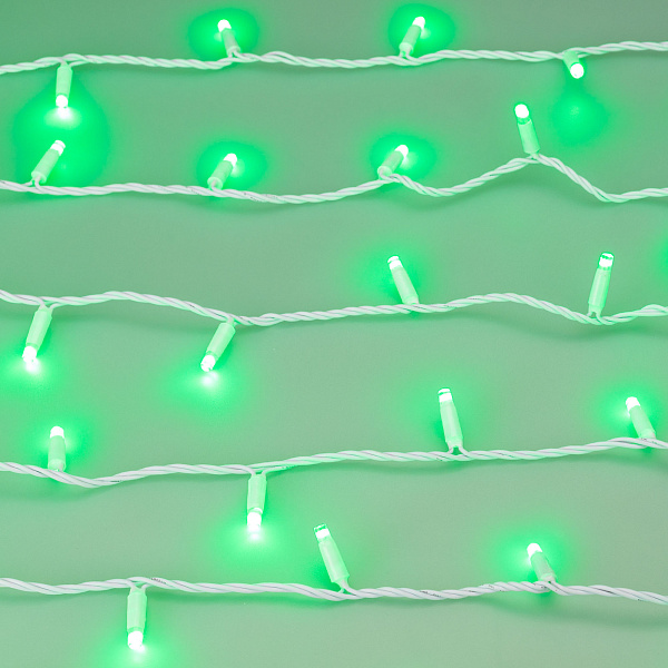 Светодиодная гирлянда ARD-STRING-CLASSIC-10000-WHITE-100LED-LIVE RGB-DMX (24V, 10W) (Ardecoled, IP65) Lednikoff