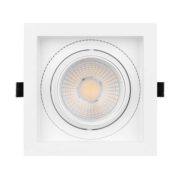 Светильник MS-VORTEX-BUILT-S140x140-30W Warm3000 (WH-WH, 50 deg, 230V) (Arlight, IP20 Металл, 5 лет) Lednikoff