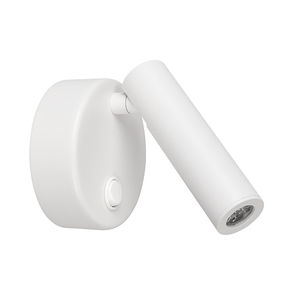 Светильник SP-BED-R90-3W Warm3000 (WH, 20 deg, 230V) (Arlight, IP20 Металл, 3 года) Lednikoff
