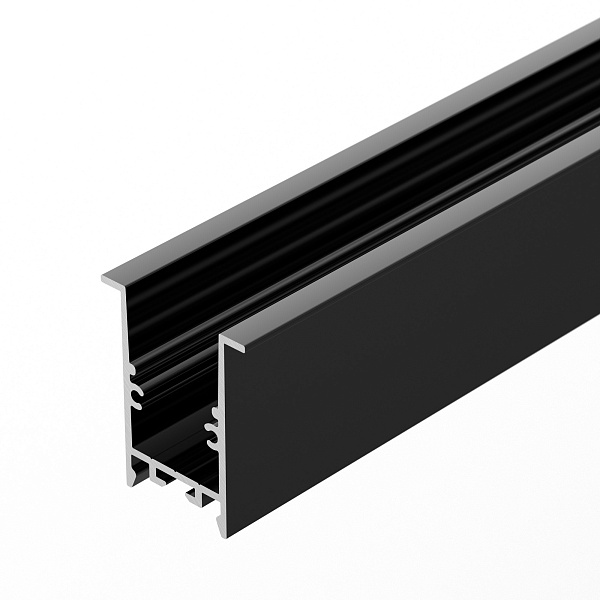 Профиль SL-COMFORT-3542-F-2000 ANOD BLACK (Arlight, Алюминий) Lednikoff