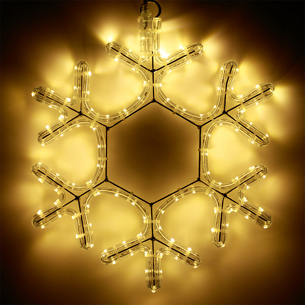 Фигура cветодиодная ARD-SNOWFLAKE-M7-450x375-108LED Warm (230V, 6.5W) (Ardecoled, IP65) Lednikoff