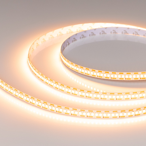 Светодиодная лента FC-A240-10mm 24V Warm2400-CX1 (24 W/m, IP20, 5m) (Arlight, резка 1 светодиод) Lednikoff