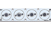 Плата 100x25-4E Emitter (4x LED, 724-117) (Turlens, -)