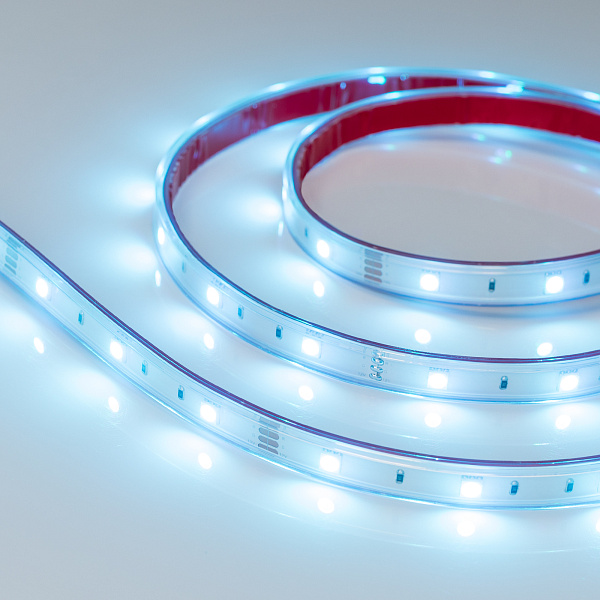 Светодиодная лента герметичная RTW-PS-B30-13mm 12V RGB (7.2 W/m, IP67, 5060, 5m) (Arlight, -) Lednikoff