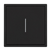 Механизм звонкового выключателя LED SWT-NOBE-MKR1-SFPL-L-BK (230V, 10A) (Arlight, Черный оникс)
