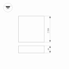 Светильник SP-QUADRO-S500x500-50W Day4000 (BK, 120 deg, 230V) (Arlight, IP40 Металл, 3 года) Lednikoff