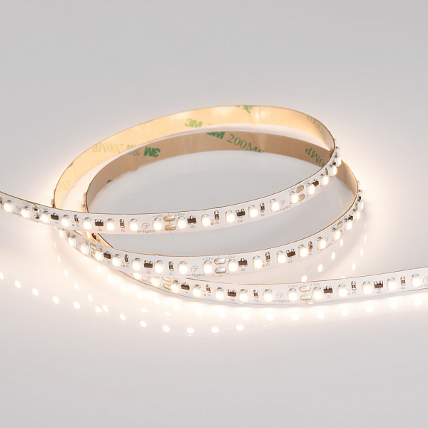 Светодиодная лента IC-A120-8mm 24V Warm3000 (9.6 W/m, IP20, 3528, 10m) (Arlight, стабилизированная) Lednikoff