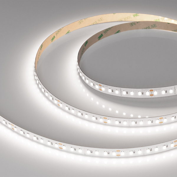 Светодиодная лента RT-A140-10mm 24V Day5000 SUN (20 W/m, IP20, 2835, 5m) (Arlight, -) Lednikoff