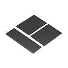 INTELLIGENT ARLIGHT Накладка панели KNX-23-3G-SUF Dark Grey (Backlightless) (IARL, IP20 Металл, 2 года) Lednikoff