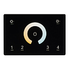 Панель Sens SMART-P81-MIX Black (230V, 4 зоны, 2.4G) (Arlight, IP20 Пластик, 5 лет) Lednikoff
