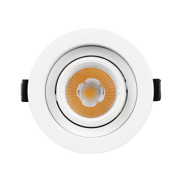 Светильник MS-VORTEX-BUILT-R90-12W Warm3000 (WH-WH, 20 deg, 230V) (Arlight, IP20 Металл, 5 лет) Lednikoff