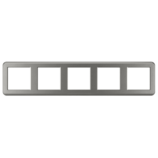 Рамка пластиковая FRM-VERSA-PL-5-GR (Arlight, -) Lednikoff