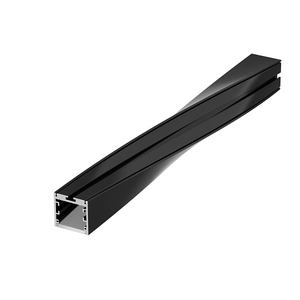 Профиль SL-ARC-3535-TWIST90R-400 BLACK (Arlight, Алюминий) Lednikoff