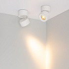 Светильник SP-POINT-SURFACE-R85-12W Warm3200-MIX (WH, 15 deg, 230V) (Arlight, IP20 Металл, 5 лет) Lednikoff
