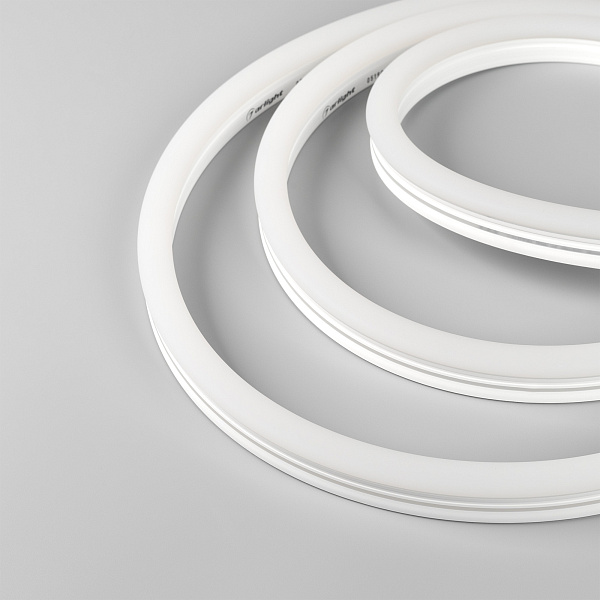 Светодиодная лента герметичная MOONLIGHT-SIDE-X336-12x24mm 230V White6500 (11 W/m, IP65, 50m, wire x1) (Arlight, Грибовидная форма)