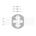 Мощный светодиод ARPL-9W-EPL45-RGB (700mA) (Arlight, Emitter) Lednikoff