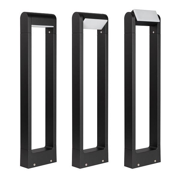 Светильник LGD-PATH-FRAME-ROTARY-H650-6W Warm3000 (BK, 111 deg, 230V) (Arlight, IP65 Металл, 3 года) Lednikoff