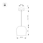 Светильник SP-PEONY-HANG-R250-15W Warm3000 (BK, 65 deg, 230V) (Arlight, IP20 Металл, 3 года) Lednikoff